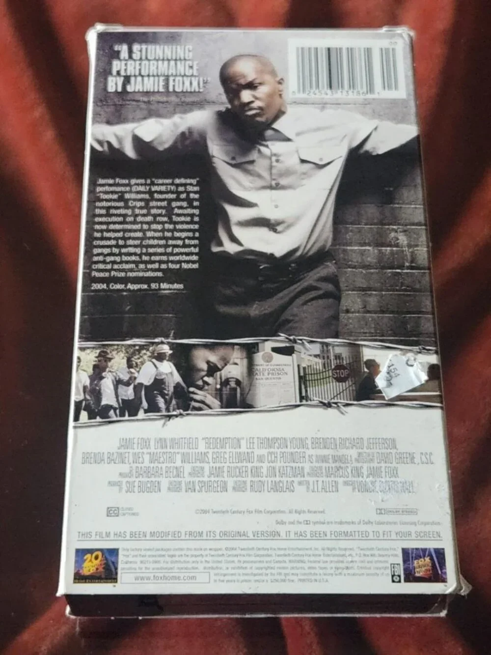 Redemption: The Stan Tookie Williams Story - 2004 - VHS